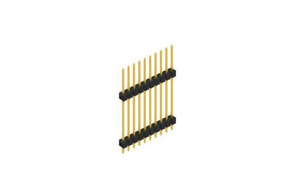 Fischer Elektronik Stiftleiste (Standard) Anzahl Reihen: 1 10051236 10St.