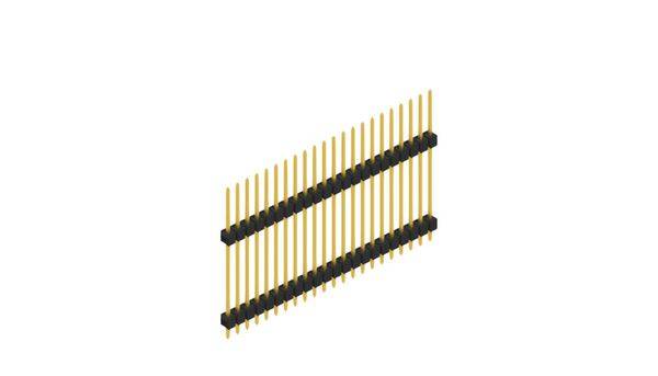 Fischer Elektronik Stiftleiste (Standard) Anzahl Reihen: 1 SL1323522G 10St.