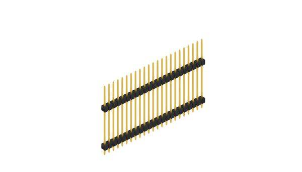 Fischer Elektronik Stiftleiste (Standard) Anzahl Reihen: 1 SL1323523G 10St.