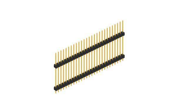 Fischer Elektronik Stiftleiste (Standard) Anzahl Reihen: 1 SL1323527G 10St.