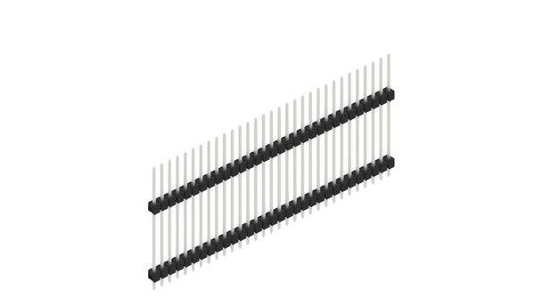 Fischer Elektronik Stiftleiste (Standard) Anzahl Reihen: 1 SL1323531Z 10St.