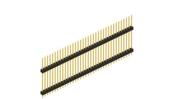 Fischer Elektronik Stiftleiste (Standard) Anzahl Reihen: 1 10051251 10St.