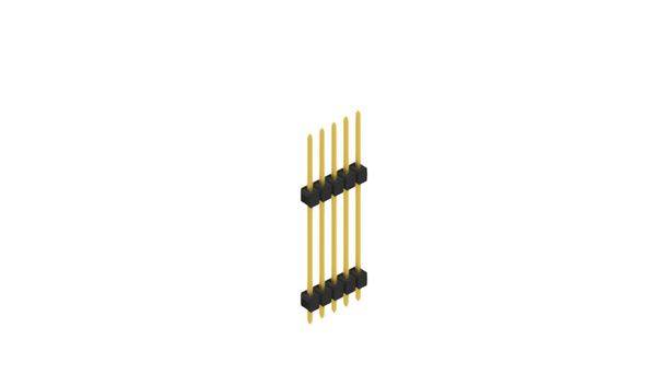 Fischer Elektronik Stiftleiste (Standard) Anzahl Reihen: 1 10051229 10St.
