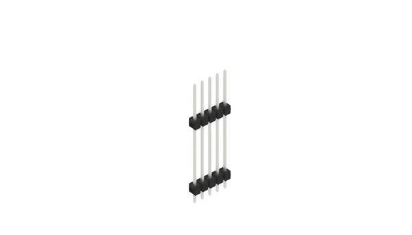 Fischer Elektronik Stiftleiste (Standard) Anzahl Reihen: 1 10051230 10St.