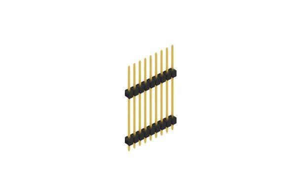 Fischer Elektronik Stiftleiste (Standard) Anzahl Reihen: 1 SL132359G 10St.