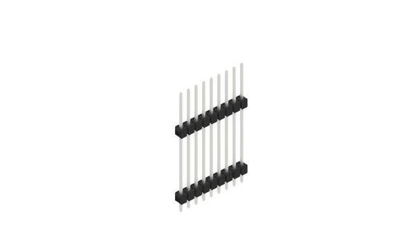 Fischer Elektronik Stiftleiste (Standard) Anzahl Reihen: 1 SL132359Z 10St.