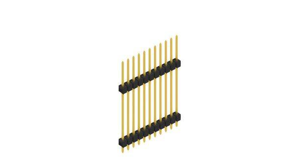 Fischer Elektronik Stiftleiste (Standard) Anzahl Reihen: 1 SL1326511G 10St.