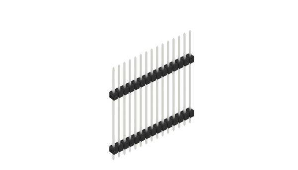 Fischer Elektronik Stiftleiste (Standard) Anzahl Reihen: 1 SL1326515Z 10St.