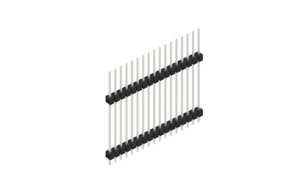 Fischer Elektronik Stiftleiste (Standard) Anzahl Reihen: 1 SL1326517Z 10St.