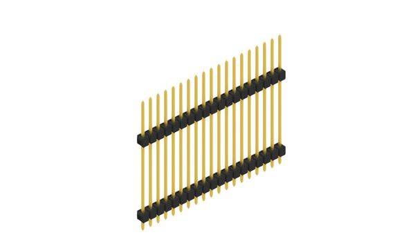 Fischer Elektronik Stiftleiste (Standard) Anzahl Reihen: 1 SL1326519G 10St.