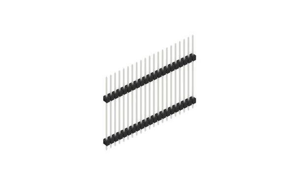 Fischer Elektronik Stiftleiste (Standard) Anzahl Reihen: 1 SL1326521Z 10St.