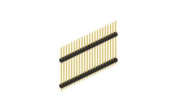 Fischer Elektronik Stiftleiste (Standard) Anzahl Reihen: 1 SL1326522G 10St.