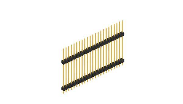 Fischer Elektronik Stiftleiste (Standard) Anzahl Reihen: 1 SL1326523G 10St.