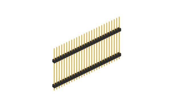 Fischer Elektronik Stiftleiste (Standard) Anzahl Reihen: 1 SL1326527G 10St.
