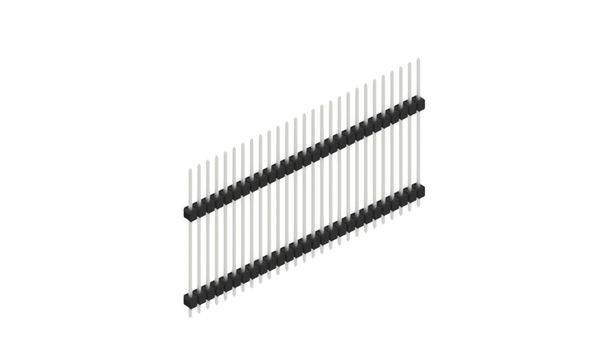 Fischer Elektronik Stiftleiste (Standard) Anzahl Reihen: 1 SL1326527Z 10St.