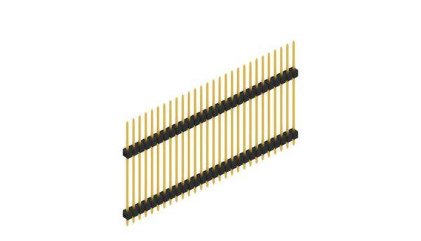 Fischer Elektronik Stiftleiste (Standard) Anzahl Reihen: 1 SL1326528G 10St.
