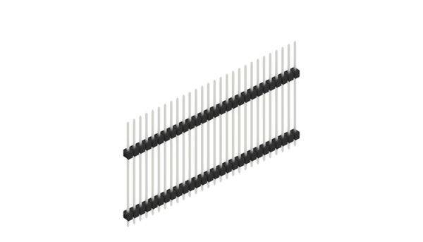 Fischer Elektronik Stiftleiste (Standard) Anzahl Reihen: 1 SL1326528Z 10St.