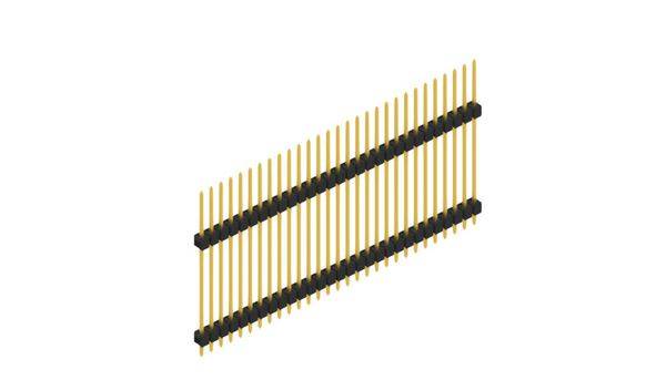 Fischer Elektronik Stiftleiste (Standard) Anzahl Reihen: 1 SL1326529G 10St.