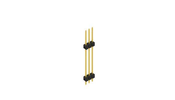 Fischer Elektronik Stiftleiste (Standard) Anzahl Reihen: 1 SL132653G 10St.