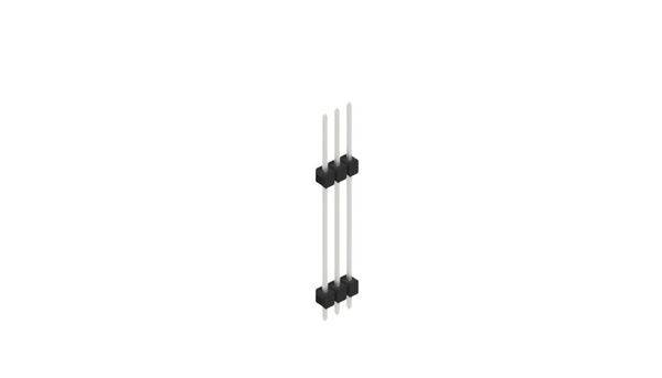 Fischer Elektronik Stiftleiste (Standard) Anzahl Reihen: 1 SL132653Z 10St.
