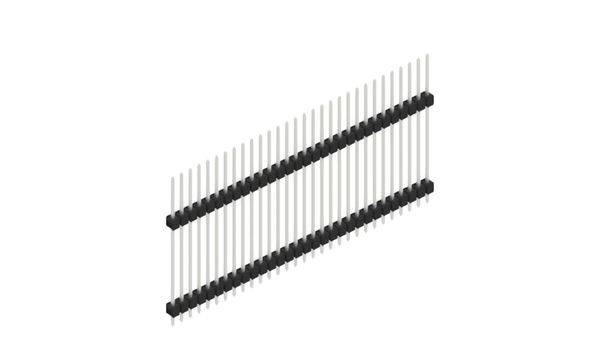 Fischer Elektronik Stiftleiste (Standard) Anzahl Reihen: 1 SL1326530Z 10St.