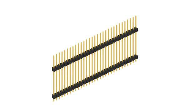 Fischer Elektronik Stiftleiste (Standard) Anzahl Reihen: 1 SL1326531G 10St.