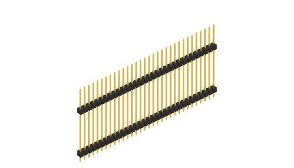 Fischer Elektronik Stiftleiste (Standard) Anzahl Reihen: 1 10158514 10St.