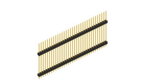 Fischer Elektronik Stiftleiste (Standard) Anzahl Reihen: 1 SL1326533G 10St.