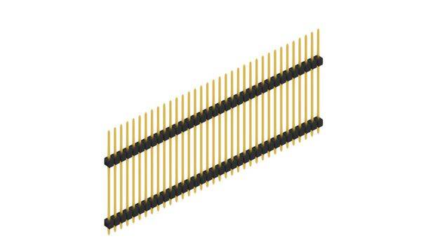 Fischer Elektronik Stiftleiste (Standard) Anzahl Reihen: 1 SL1326535G 10St.