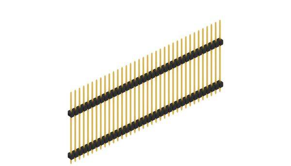 Fischer Elektronik Stiftleiste (Standard) Anzahl Reihen: 1 10051275 10St.