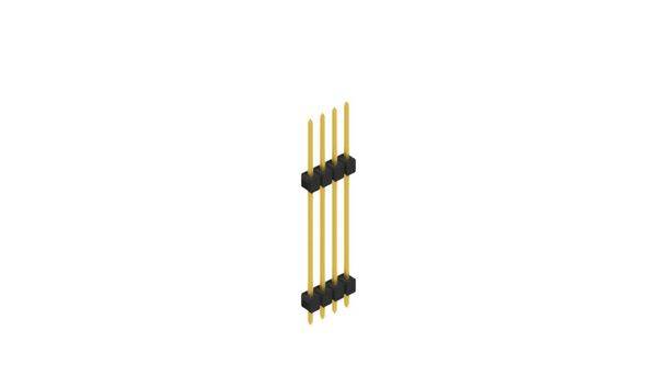 Fischer Elektronik Stiftleiste (Standard) Anzahl Reihen: 1 SL132654G 10St.