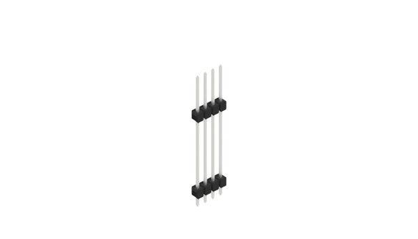 Fischer Elektronik Stiftleiste (Standard) Anzahl Reihen: 1 10051255 10St.