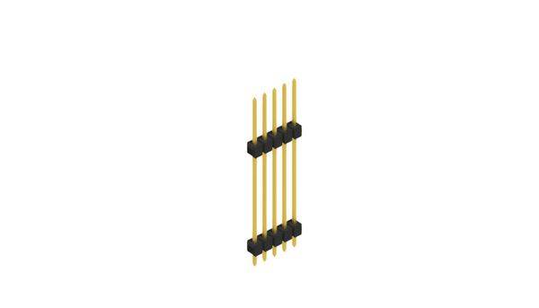 Fischer Elektronik Stiftleiste (Standard) Anzahl Reihen: 1 SL132655G 10St.