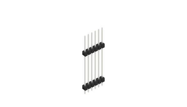 Fischer Elektronik Stiftleiste (Standard) Anzahl Reihen: 1 SL132656Z 10St.