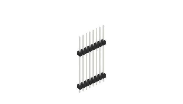 Fischer Elektronik Stiftleiste (Standard) Anzahl Reihen: 1 10051261 10St.