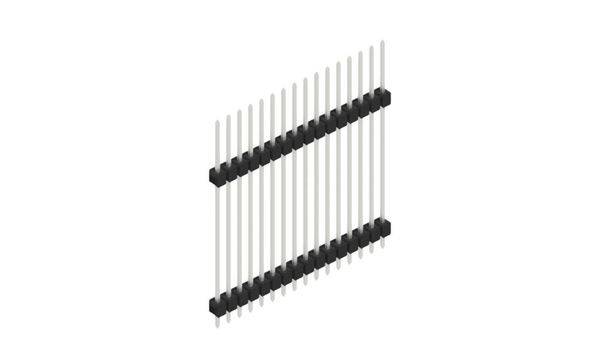 Fischer Elektronik Stiftleiste (Standard) Anzahl Reihen: 1 SL1331016Z 10St.