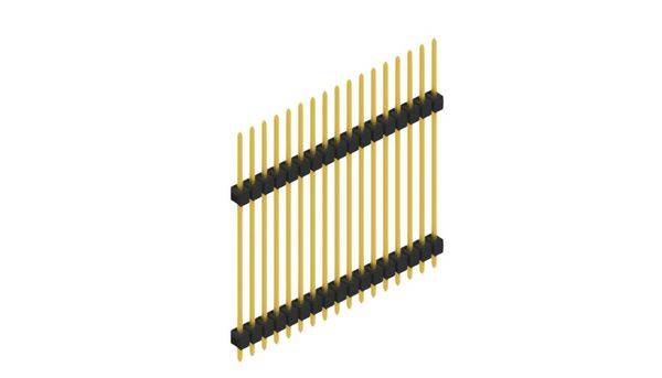Fischer Elektronik Stiftleiste (Standard) Anzahl Reihen: 1 SL1331017G 10St.