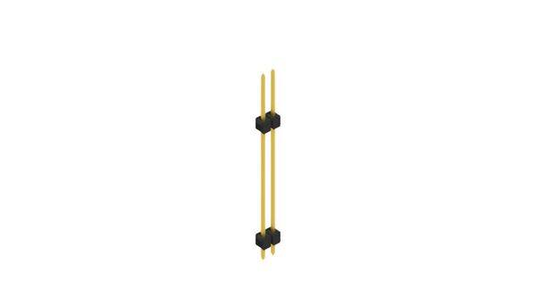 Fischer Elektronik Stiftleiste (Standard) Anzahl Reihen: 1 SL133102G 10St.