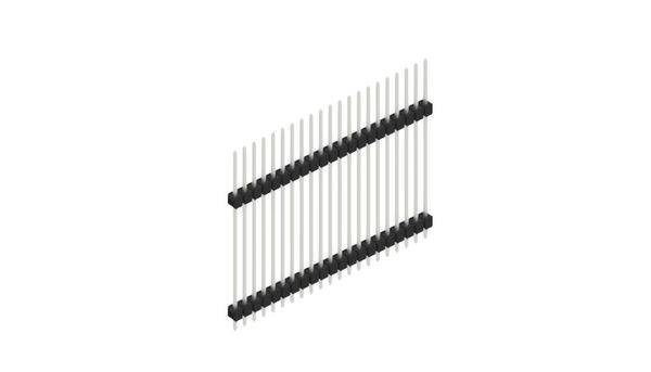 Fischer Elektronik Stiftleiste (Standard) Anzahl Reihen: 1 SL1331021Z 10St.