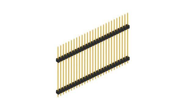 Fischer Elektronik Stiftleiste (Standard) Anzahl Reihen: 1 SL1331027G 10St.