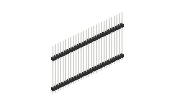 Fischer Elektronik Stiftleiste (Standard) Anzahl Reihen: 1 SL1331028Z 10St.