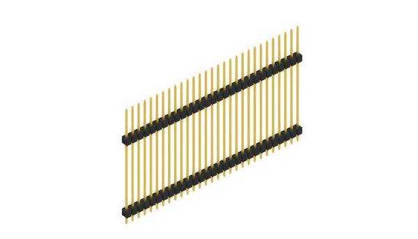 Fischer Elektronik Stiftleiste (Standard) Anzahl Reihen: 1 SL1331029G 10St.