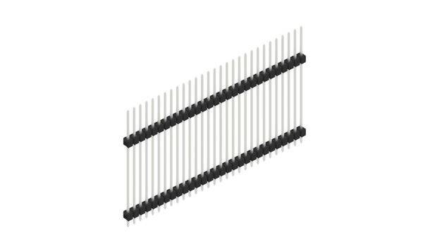 Fischer Elektronik Stiftleiste (Standard) Anzahl Reihen: 1 SL1331029Z 10St.