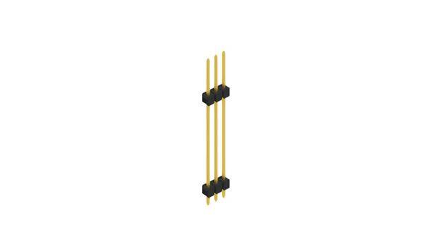 Fischer Elektronik Stiftleiste (Standard) Anzahl Reihen: 1 SL133103G 10St.