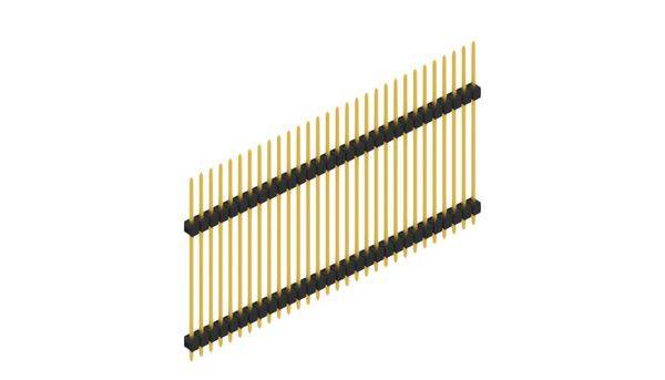 Fischer Elektronik Stiftleiste (Standard) Anzahl Reihen: 1 SL1331030G 10St.