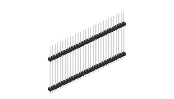 Fischer Elektronik Stiftleiste (Standard) Anzahl Reihen: 1 SL1331030Z 10St.
