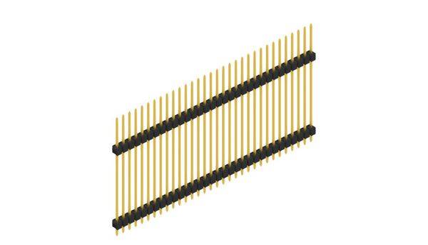 Fischer Elektronik Stiftleiste (Standard) Anzahl Reihen: 1 SL1331032G 10St.