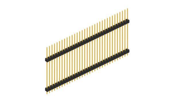 Fischer Elektronik Stiftleiste (Standard) Anzahl Reihen: 1 SL1331033G 10St.