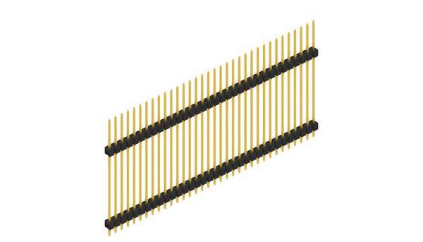 Fischer Elektronik Stiftleiste (Standard) Anzahl Reihen: 1 SL1331034G 10St.