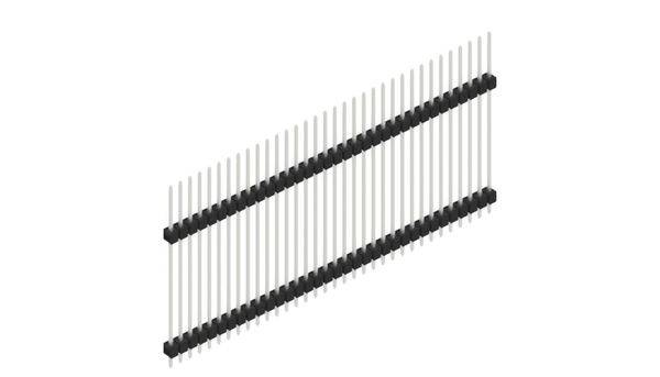Fischer Elektronik Stiftleiste (Standard) Anzahl Reihen: 1 SL1331034Z 10St.